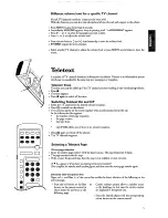 Предварительный просмотр 9 страницы Philips 21PT166B/01 Manual