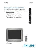 Philips 21PT1867 Technical Specifications preview