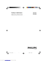 Предварительный просмотр 1 страницы Philips 21PT2115 Operating Instructions Manual