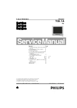 Preview for 1 page of Philips 21PT2217/94 Service Manual