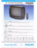 Philips 21PT2322 Specifications предпросмотр