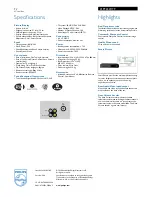 Preview for 2 page of Philips 21PT2327 Specifications