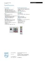 Preview for 3 page of Philips 21PT2404 Specifications