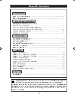 Preview for 2 page of Philips 21PT3323 Operating Instructions Manual