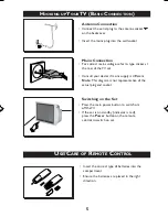 Preview for 5 page of Philips 21PT3323 Operating Instructions Manual