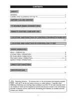 Предварительный просмотр 3 страницы Philips 21PT3426/V7 User Manual