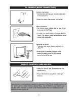 Предварительный просмотр 6 страницы Philips 21PT3426/V7 User Manual