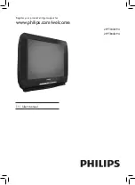 Philips 21PT3430/94 User Manual предпросмотр