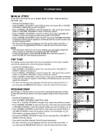 Предварительный просмотр 10 страницы Philips 21PT3525/V7 User Manual