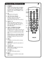 Предварительный просмотр 7 страницы Philips 21PT3952 Instructions For Use Manual