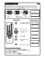 Предварительный просмотр 10 страницы Philips 21PT3952 Instructions For Use Manual