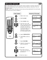 Предварительный просмотр 17 страницы Philips 21PT3952 Instructions For Use Manual