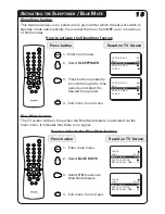 Предварительный просмотр 18 страницы Philips 21PT3952 Instructions For Use Manual