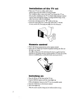 Preview for 4 page of Philips 21PT4409 User Manual