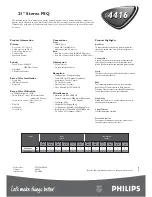 Preview for 2 page of Philips 21PT4416 Brochure