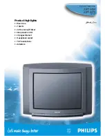 Preview for 1 page of Philips 21PT4454 Specifications