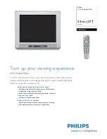 Philips 21PT5107 Specifications предпросмотр