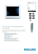 Preview for 1 page of Philips 21PT5117 Technical Specifications