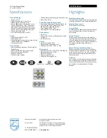 Preview for 2 page of Philips 21PT5121 Specification Sheet