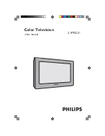 Предварительный просмотр 1 страницы Philips 21PT5221 User Manual