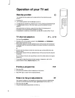 Предварительный просмотр 8 страницы Philips 21PT522A User Manual