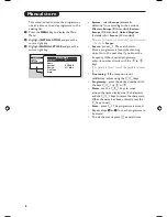 Предварительный просмотр 8 страницы Philips 21PT5401 User Manual