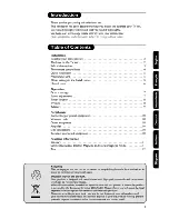 Preview for 3 page of Philips 21PT5402 User Manual