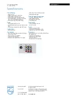 Preview for 3 page of Philips 21PT5425 Specifications