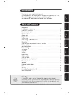 Preview for 3 page of Philips 21PT5618/58 User Manual