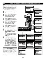 Preview for 18 page of Philips 21PT6331/44R (Spanish) Manual