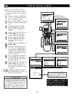 Предварительный просмотр 24 страницы Philips 21PT6431/44R (Spanish) Manual