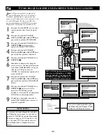 Предварительный просмотр 26 страницы Philips 21PT6431/44R (Spanish) Manual