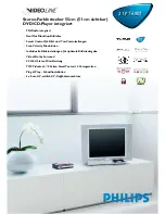 Preview for 1 page of Philips 21PT6807 (German) Specifications