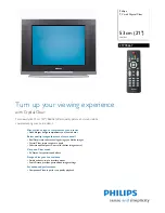 Preview for 1 page of Philips 21PT8667 Specifications