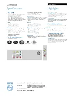 Preview for 2 page of Philips 21PT8857 Specifications