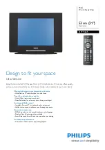 Preview for 1 page of Philips 21PT9467S Specifications