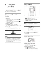 Предварительный просмотр 8 страницы Philips 21PT9469 User Manual