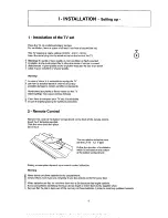 Preview for 6 page of Philips 21ST2730 User Manual