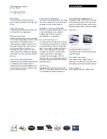 Preview for 2 page of Philips 220AW8FB Specifications