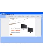 Предварительный просмотр 1 страницы Philips 220B1 User Manual