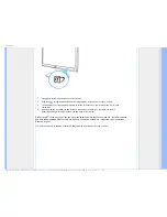 Preview for 31 page of Philips 220BW9 - Brilliance - 22" LCD Monitor User Manual