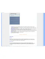 Preview for 32 page of Philips 220BW9 - Brilliance - 22" LCD Monitor User Manual