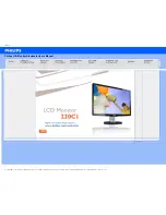 Предварительный просмотр 1 страницы Philips 220C1 User Manual