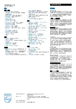 Preview for 2 page of Philips 220CW9 Specifications