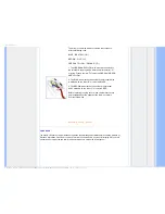 Предварительный просмотр 24 страницы Philips 220CW9 User Manual