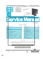 Preview for 1 page of Philips 220S W9FB/69 Service Manual