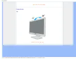 Preview for 38 page of Philips 220SW8 Electronic User'S Manual