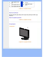 Preview for 34 page of Philips 220VW8 (Polish) Instrukcja Obs?Ugi