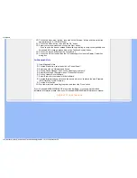 Предварительный просмотр 46 страницы Philips 220VW9 User Manual