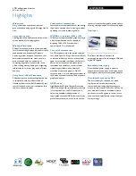 Preview for 2 page of Philips 220WS8FS Specifications